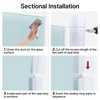 AmazerBath Side Seal Strip Shower Installation Kit for Shower Door