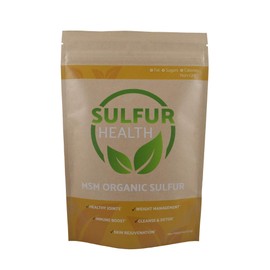 MSM Organic Sulfur - 99.9% Pure MSM Supplement - Lab-Tested & Certified (1 Pound)