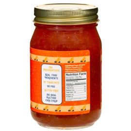 Green Jay Gourmet TOE Jam - All-Natural Fruit Jam - Tangerine, Orange & Elderberry Jam - Vegan, Gluten-free Fruit Jam - Contains No Preservatives - Elderberry & Orange Jam Made in USA - 20 Ounces