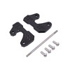 J'z court Yamaha Motorcycle Backstep Up 5 Position Plate Aluminum