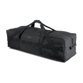 Fitdom 106L 45" Heavy Duty Extra Large Duffle with Upgrade Zipper, Durable & Water Resistant. Perfect as Camping Bag Travel Storage Tent Storage Sports Equipment Bag For Coaches & More