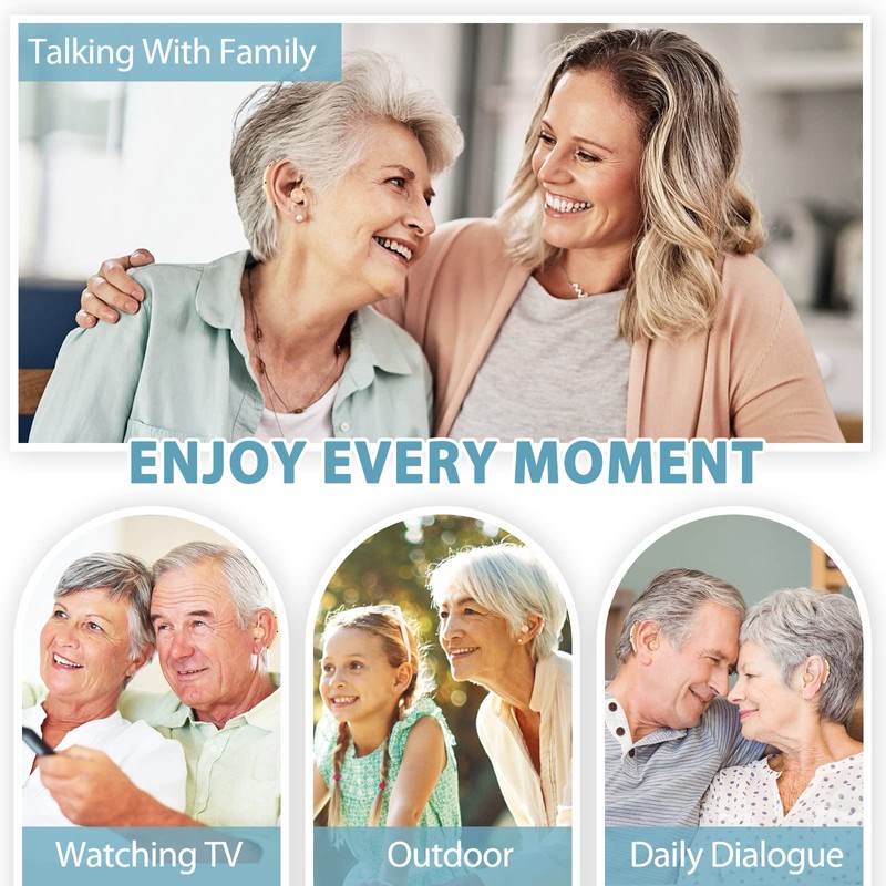 Hearing Aids, Hearing Aids For Seniors with Noise Reduction Function
