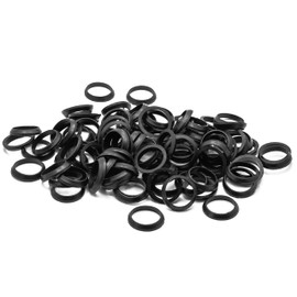 KINETICS LINE Rubber Cone Seals, Diameter 24-26 mm, Pack of 100 Wedge Seal for Pipe Connections, Pipes and Fittings, Sanitary Systems, Drainage, Household Appliances (-20 °C to 100 °C)