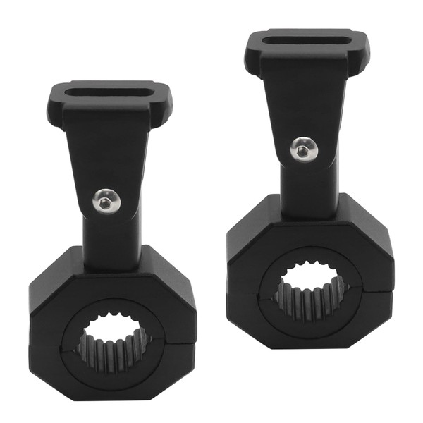 jose2015 2pcs Motorcycle Bracket Mount 360 Degree Adjustment Off Road