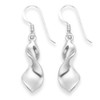 Heather Needham Sterling Silver Solid twist Earrings - SIZE: 8