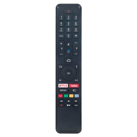 ALLIMITY Ersatz Fernbedienung passend für Hitachi Telefunken D65V900M4CWH XU43AJ600 D39H500X2CW D43V900M4CWH XU50AJ600 D43F554N2CW D55V900M4CWH XF32AJ600 D50V900M4CWH XU65AJ600 D32H551R2CW D32H554N2CW