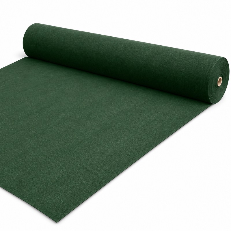1.2Mx5M Heavy-Duty Green Weed Barrier Fabric – Non-Woven Ground Cover