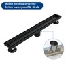Neodrain 24-Inch Linear Shower Drain with Tile Insert Grate, Matte