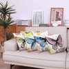 Wilproo Butterfly Decorative Throw Pillow Cover Set of 4, Cushion