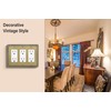 Henne Bery Rope Edge Decorative Wall Plate Switch Plate Outlet