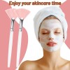 Kit 48 Brochas Premium Para Mascarilla Facial Serum Spa