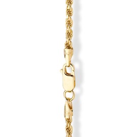 Miabella 18K Gold Over Sterling Silver Italian 2mm, 3mm Diamond-Cut Braided Rope Chain Anklet Ankle Bracelet for Women Teen Girls, 925 Made in Italy, Length 11 Inches (Large), Sterling Silver