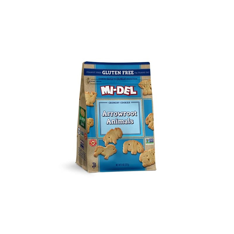 Mi-Del Gluten Free Animal Crackers - Non GMO Certified, 0g