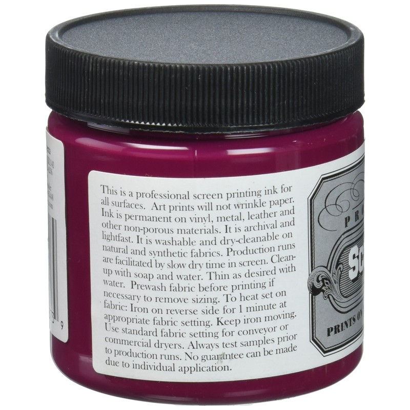 Jacquard Screen Printing Ink, Process Magenta, 4 Oz