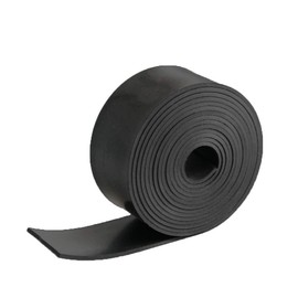 Rubber Strips, Neoprene Rubber Mat 50 mm x 5 mm x 3 m - Solid Rubber Strips for DIY Seals, Vibration Protection, Non-Slip Underlay, Workbench, Flooring, Insulation & Protective Mat
