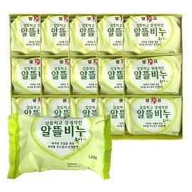 Malpyo economical soap cucumber scent 140g 3 packs 5 / 말표 알뜰비누 오이향 140g 3개입 5개