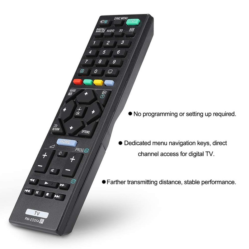 RM-ED054 Remote Control Controller Replacement, Universal Remote for Most Smart