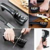 Unbranded Knife Sharpener 3 Stage Professional Ceramic Tungsten Kitchen Sharpening