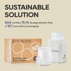 Newborn Diapers, Natural Soft Disposable Nappies for Infant, Hypoallergenic, Size