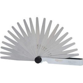 KS Tools 300.0600 Feeler Gauge, 20 Sheets, 0.05-1 mm