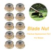 10Pcs Universal Left Hand Thread Blade Nut, Replacement for String