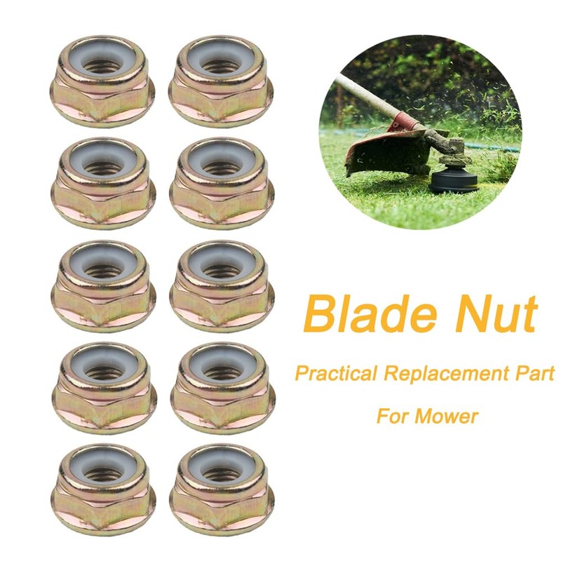 10Pcs Universal Left Hand Thread Blade Nut, Replacement for String