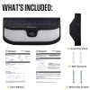 Westinghouse 1200 Lumen Solar LED Motion Activated Wall Lights