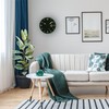 FISHTEC Wall Clock Modern Design - Silent Wall Clock without