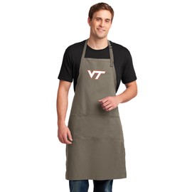 Broad Bay Virginia Tech Apron LARGE SIZE Virginia Tech Hokies Aprons For Men or Women