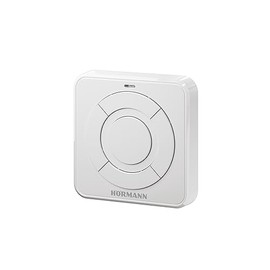 Hörmann FIT 5 868-BS 4556698 Wireless Interior Button White 26Spr (Four Button Functions + Query Button, White, Intuitive Operation, Remote Control, Smart Home)