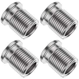 Beenle-Icey 4pcs Spark Plug Insert 14mm Spark Plug Port Insert Tool Set Replacement Spark Plug Thread Inserts Compatible with Triton 4.6L 5.4L 6.8 V-10 Dual-valve Engines 1996-2003