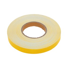 HOPESPANNER Universal 164.04ft x 0.79In Air-Release Adhesive Pinstripe Tape Reflective Automotive Pinstriping Tape PVC Yellow
