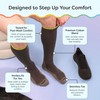 ZenToes Compression Socks for Women & Men, Gradual 15-20mmHg Compression