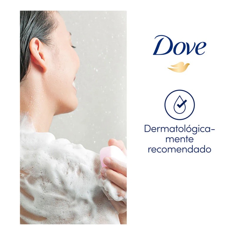 Jabón Barra Dove Blanco Individual Humectante 135