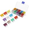 AHL 100pcs Auto Motorcycle Car Boat Truck Blade Fuse Box