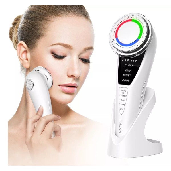 Anlan Electroestimulador Facial Multifuncional Ultrasónico
