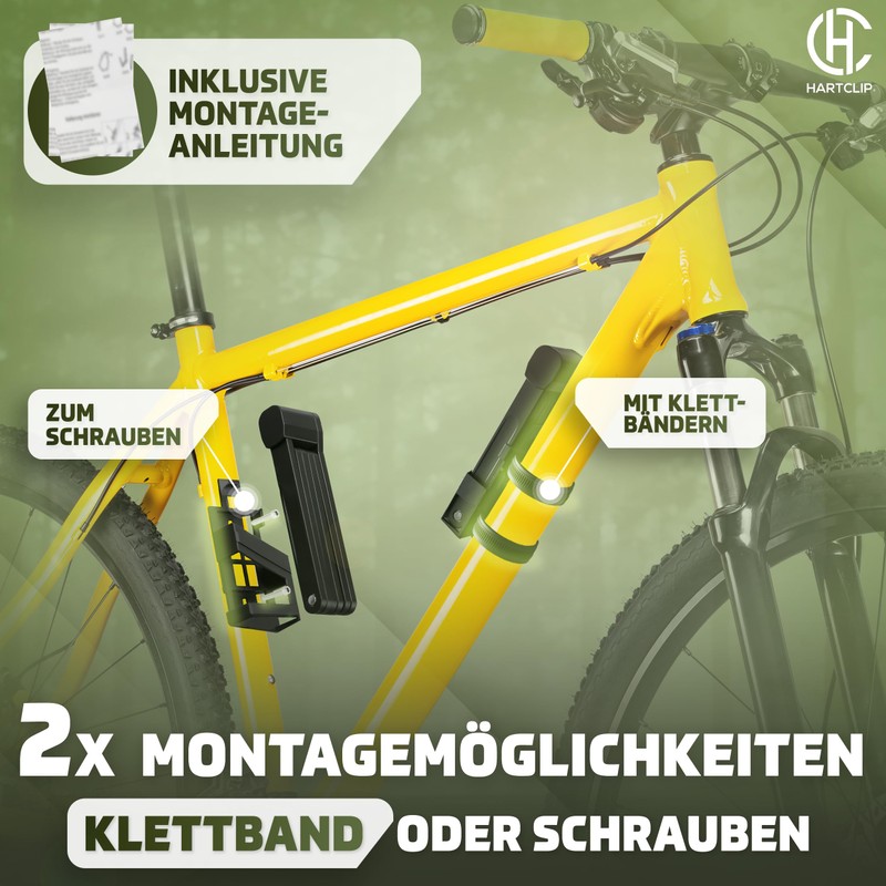 Hartclip Bicycle Folding Lock High Security Alloy Steel 85 cm