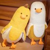 Annco Cute Banana Duck Plush Toy Funny Plushies Banana Duck