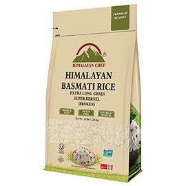 Himalayan Chef Basmati Rice, Broken Rice Organic - 10 lbs