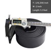 DOBTIM Neoprene Rubber Strips 1/4 (.250)" Thick X 2" Wide