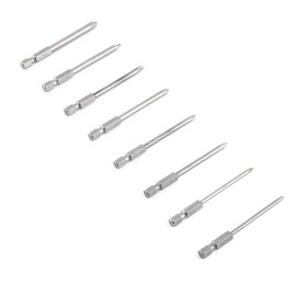 Pack of 8 Pieces 75 mm 1/4-Inch Long Hex Shank Magnetic Phillips Screwdriver Bits Phillips Screwdriver Bits Kits