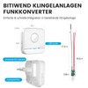 BITIWEND Wireless Signal Transmission Extension Set Doorbell and Chime Forwarding