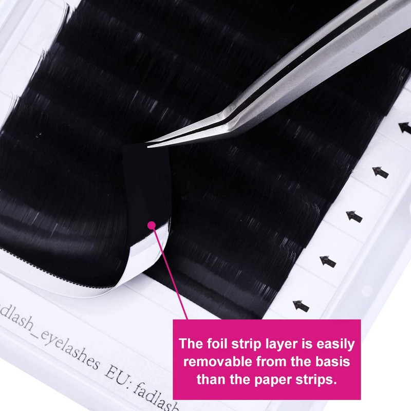 Self-Fanning Volume Eyelashes, Easy Fan Lashes for Eyelash Extensions, 12