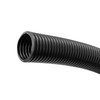 MGI SpeedWare Corrugated Non-Split Conduit, Black Wire Tubing for High-Temperature