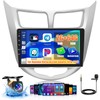 Inefala 2+64G Android 13 Car Stereo Radio for Hyundai Accent