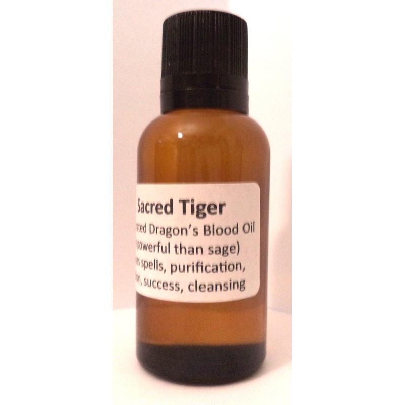 Sacred Tiger Dragon's Blood 100% Concentrated Liquid Incense 30ml (1