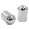 Coufce 10 pcs Ball Plungers 0.39" Diameter Ball Bearing 304