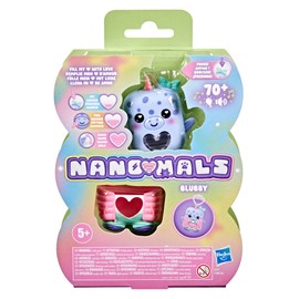 Hasbro Nano-Mals Blubby the Narwhal Electronic Fidget Animal