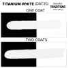 DecoArt Traditions Canvas Art Paint, Titanium White, 2 fl oz,