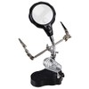 Duratool D03304 LED Magnifying Lamp with Third Hand Tool &